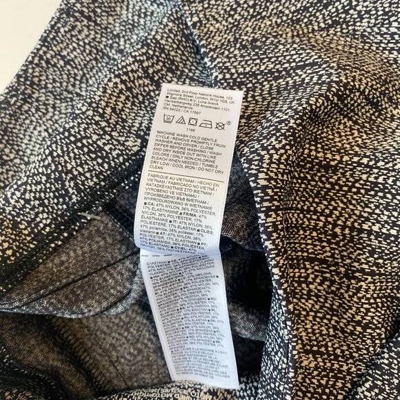 NWT Athleta Delancey Textured Moto Tight‎ Leggings Braiden Black Women's Small - Picture 12 of 12